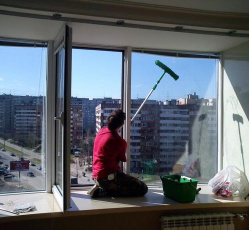 Мытье окон в однокомнатной квартире Бутурлиновка
